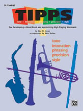 Tipps for Bands Clarinet band method book cover Thumbnail